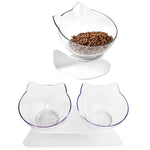 protective spine transparent cat bowl -  Mau Mau  