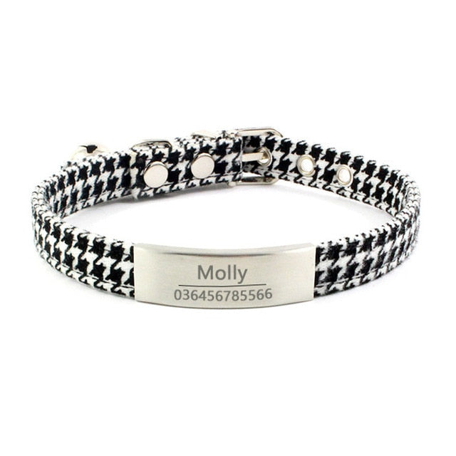 Personalized Cat Collar Laser. -  Mau Mau  