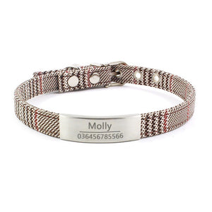 Personalized Cat Collar Laser. -  Mau Mau  