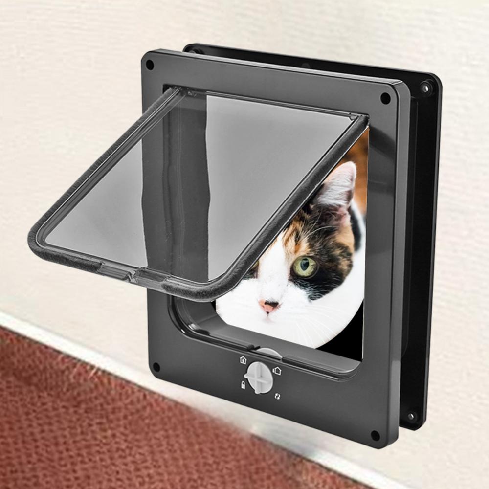 Lockable  Cat Kitten Door Security Flap Door -  Mau Mau  