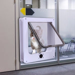 Lockable  Cat Kitten Door Security Flap Door -  Mau Mau  