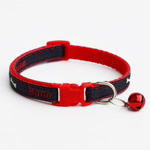 puppy cat collar with bell -  Mau Mau  