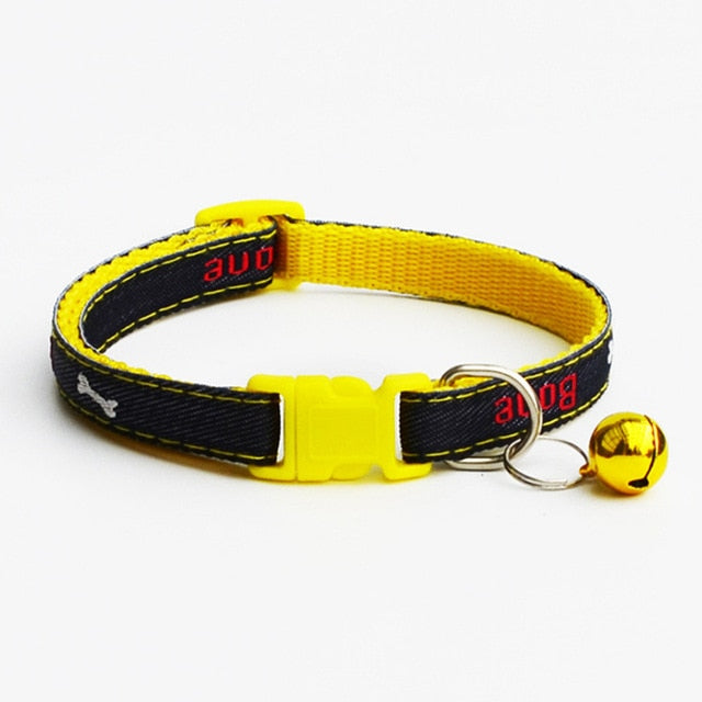 puppy cat collar with bell -  Mau Mau  