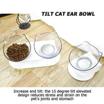 protective spine transparent cat bowl -  Mau Mau  