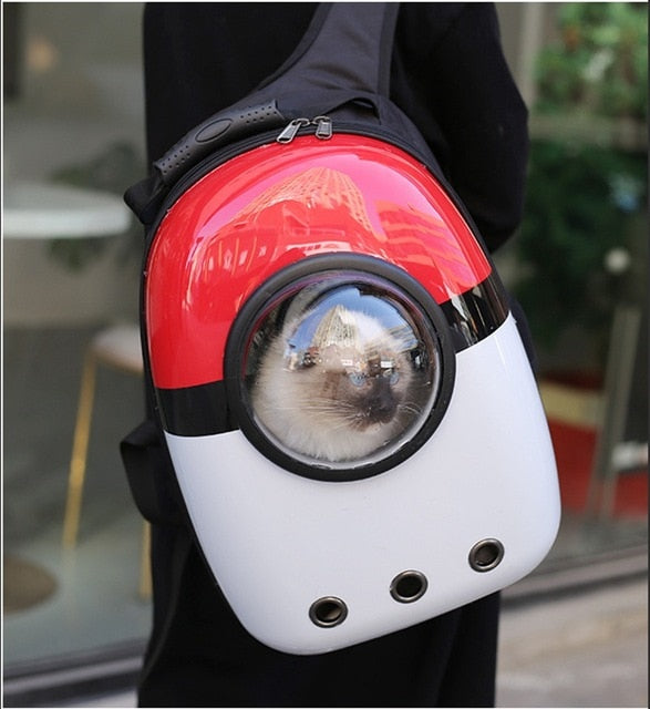 Cat backpack window -  Mau Mau  